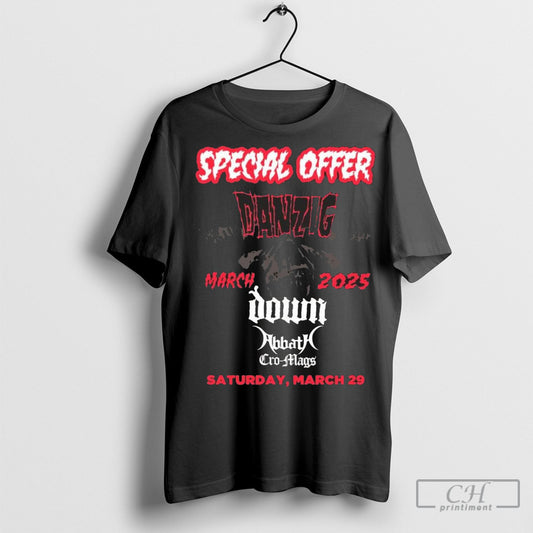 Official Special Offer Danzig Saturday March 29 2025 Shirt Sweatshirt Poster