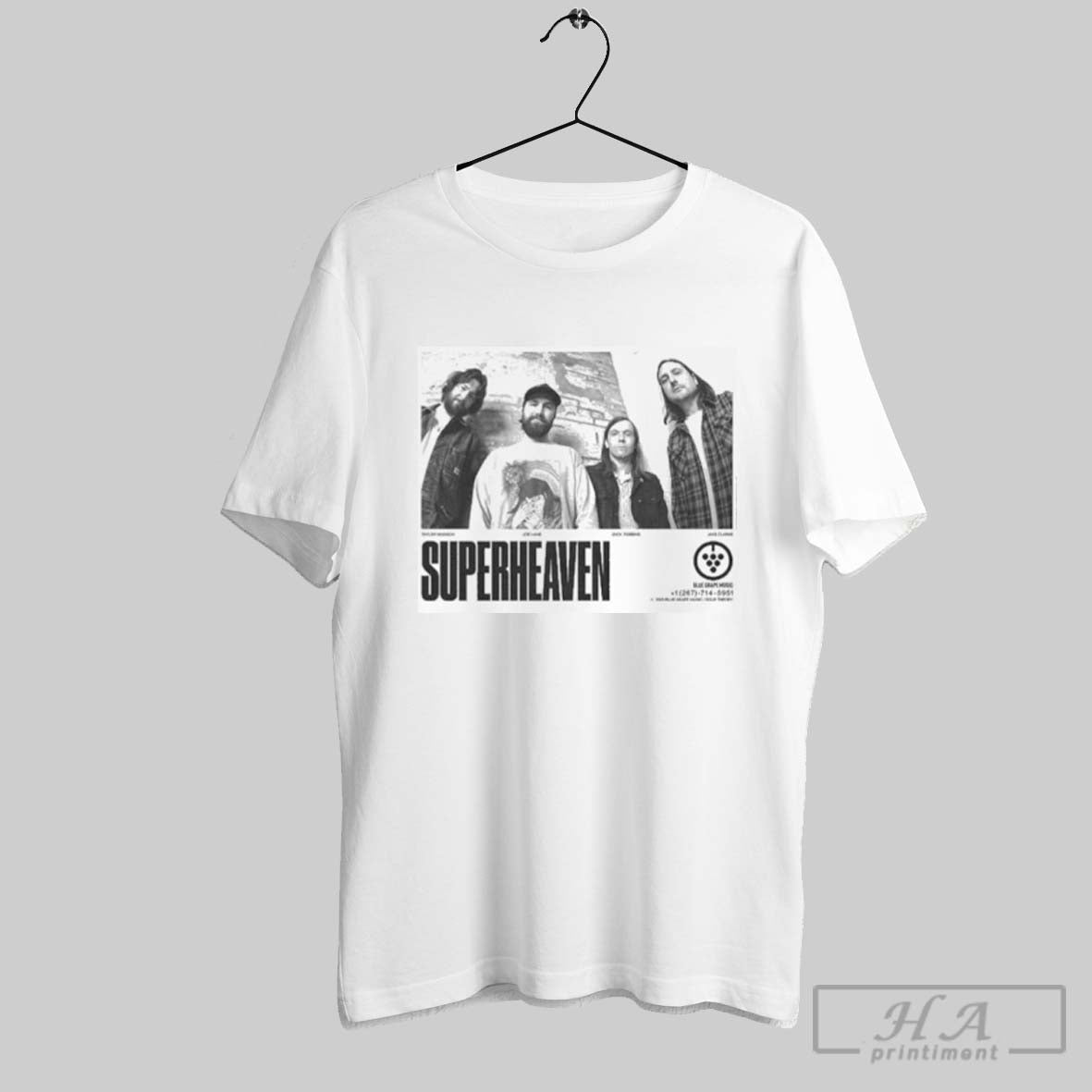 Official Superheaven Promo Poster Shirt