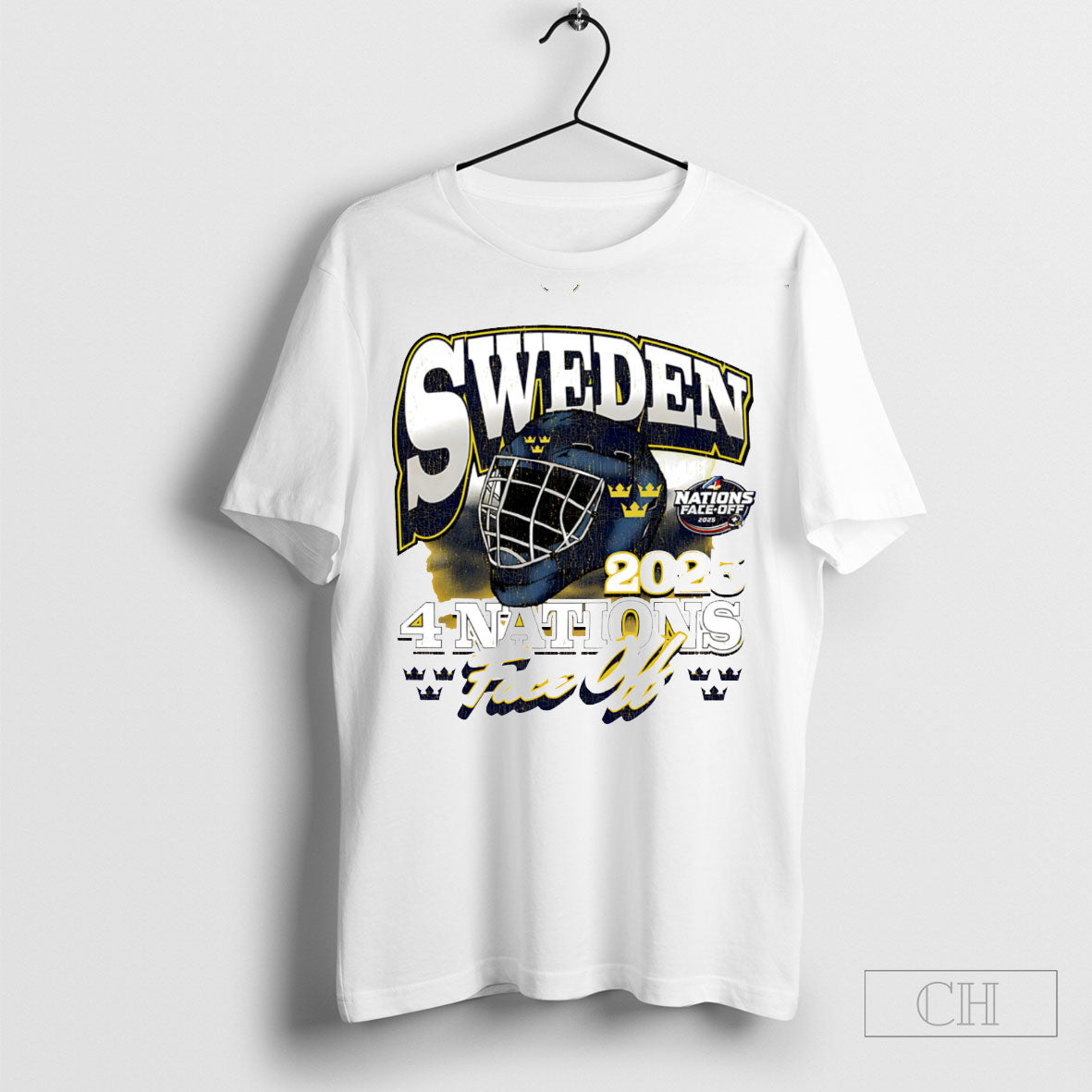 Official Sweden Nations Face Off 2025 4 Nations Helmet Shirt Sweatshirt Poster