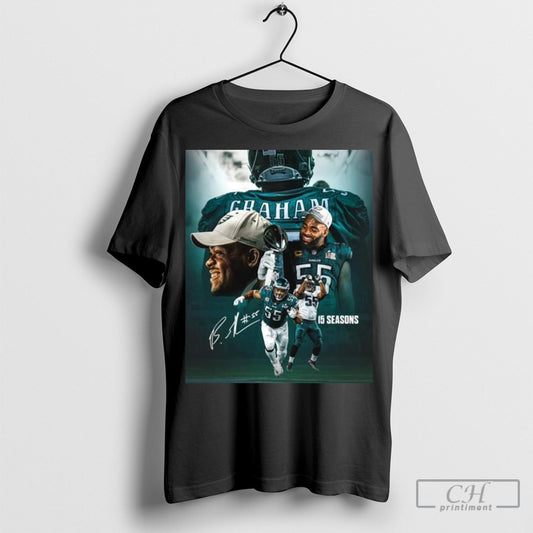 Official Thank You Brandon Graham Signature Shirt Sweatshirt Poster