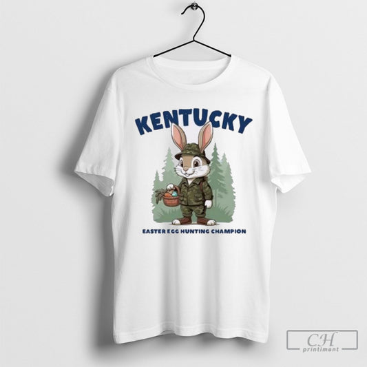 Official The Kentucky Easter Egg Hunting Champion 2025 Shirt Sweatshirt Poster