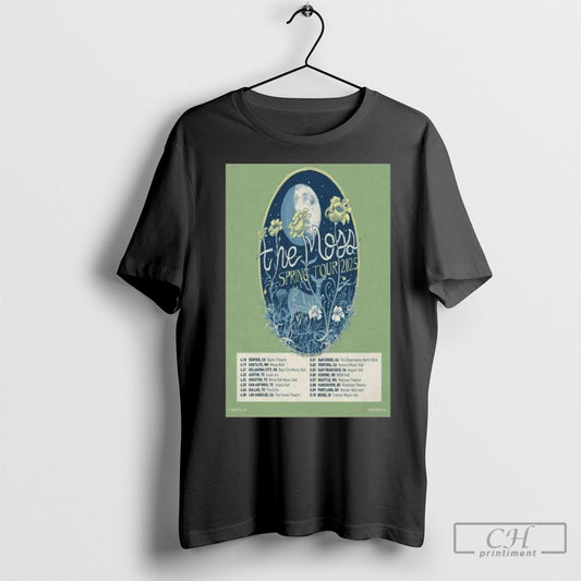 Official The Moss Spring Tour 2025 Poster T Shirt Sweatshirt