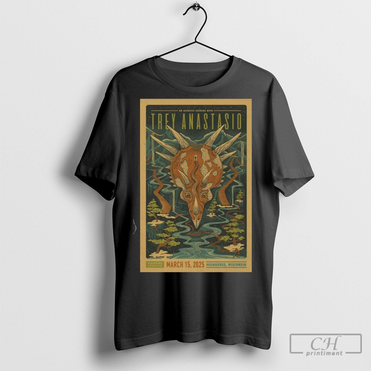 Official Trey Anastasio Mar 15 2025 Riverside Theater In Milwaukee Wi Poster Shirt Sweatshirt