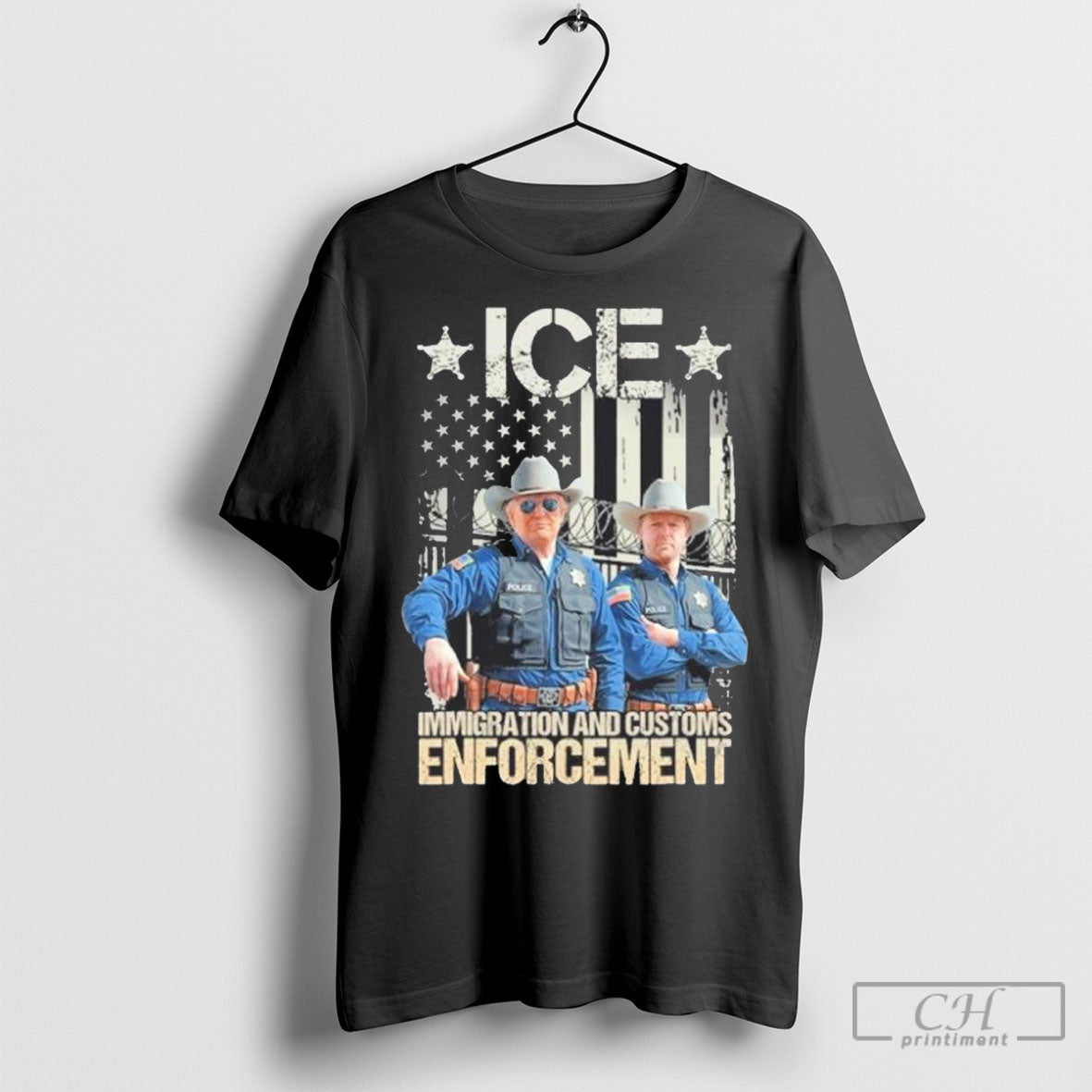 Official Trump Vance Ice Immigration And Customs Enforcement Shirt Sweatshirt Cutom Poster Coffee Mugs Ornaments