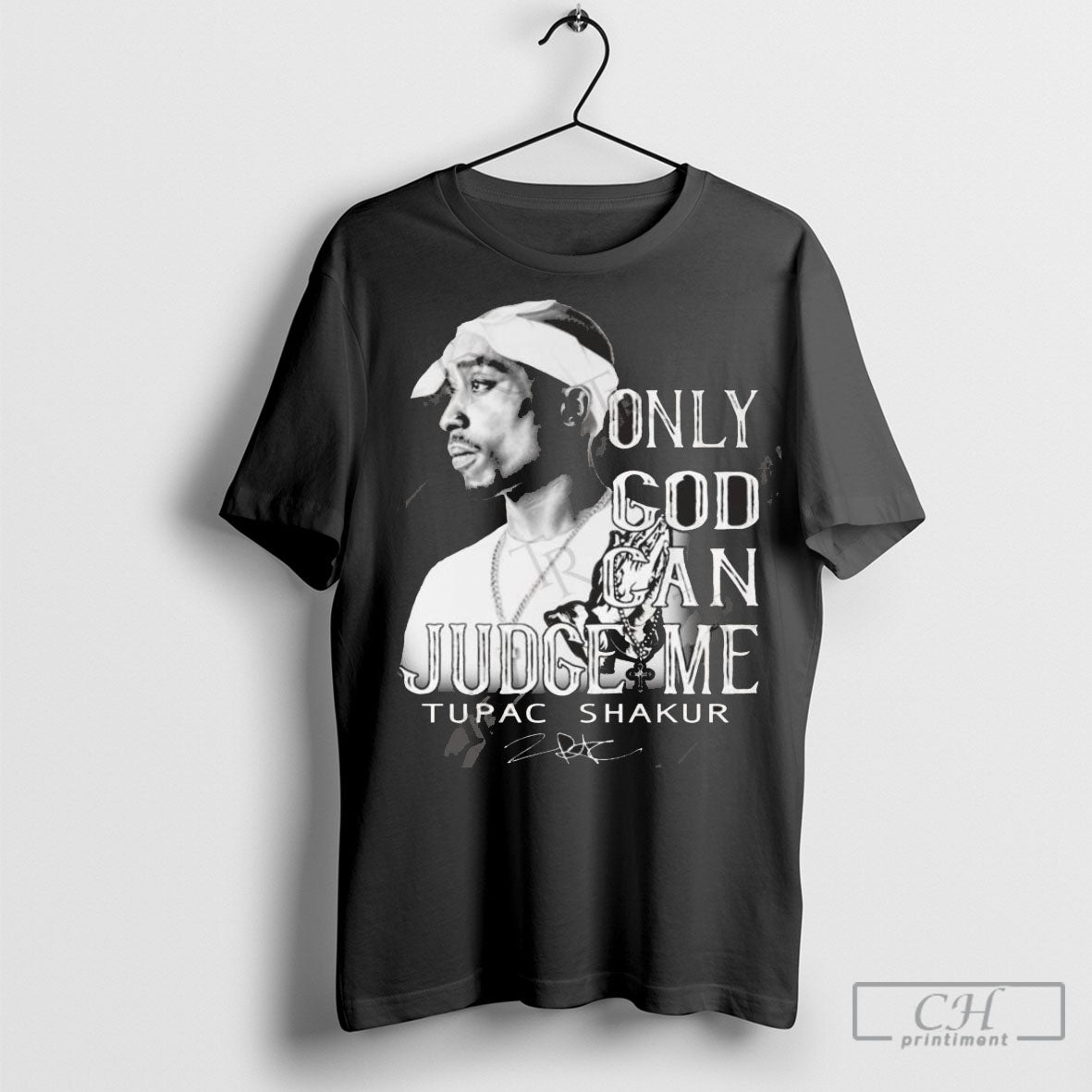Official Tupac Shakur Only God Can Judge Me Signature Shirt Sweatshirt Poster