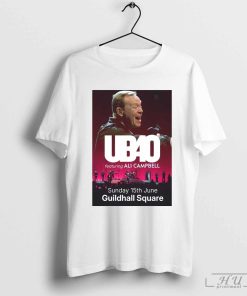 UB40 featuring Ali Campbell UK 15th June Summer Tour Guildhall Square Poster T-shirt