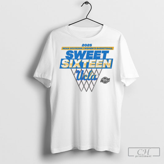 Official Ucla Bruins Ncaa Division I Mens Basketball Sweet Sixteen March Madness Traditional 2025 T Shirt Hoodie