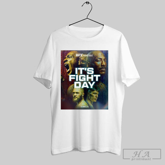 Official Ufc Fight Night Its Fight Day In Azerbaijan 2025 Poster T Shirt