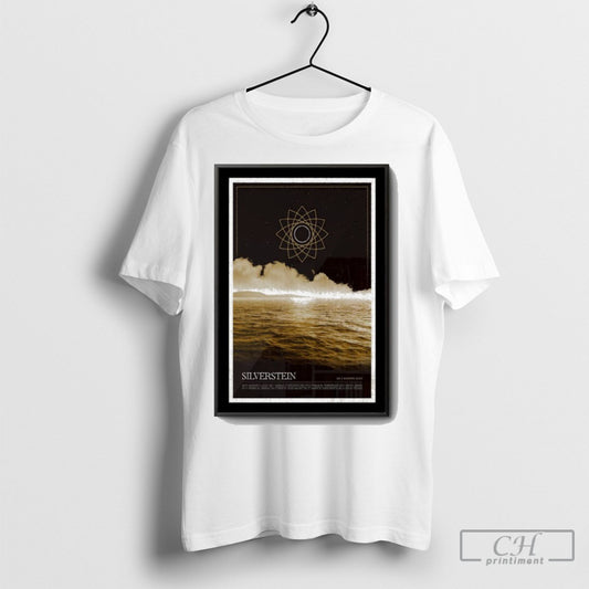 Official Uk Europe Tour 2025 Silverstein Poster Shirt Sweatshirt