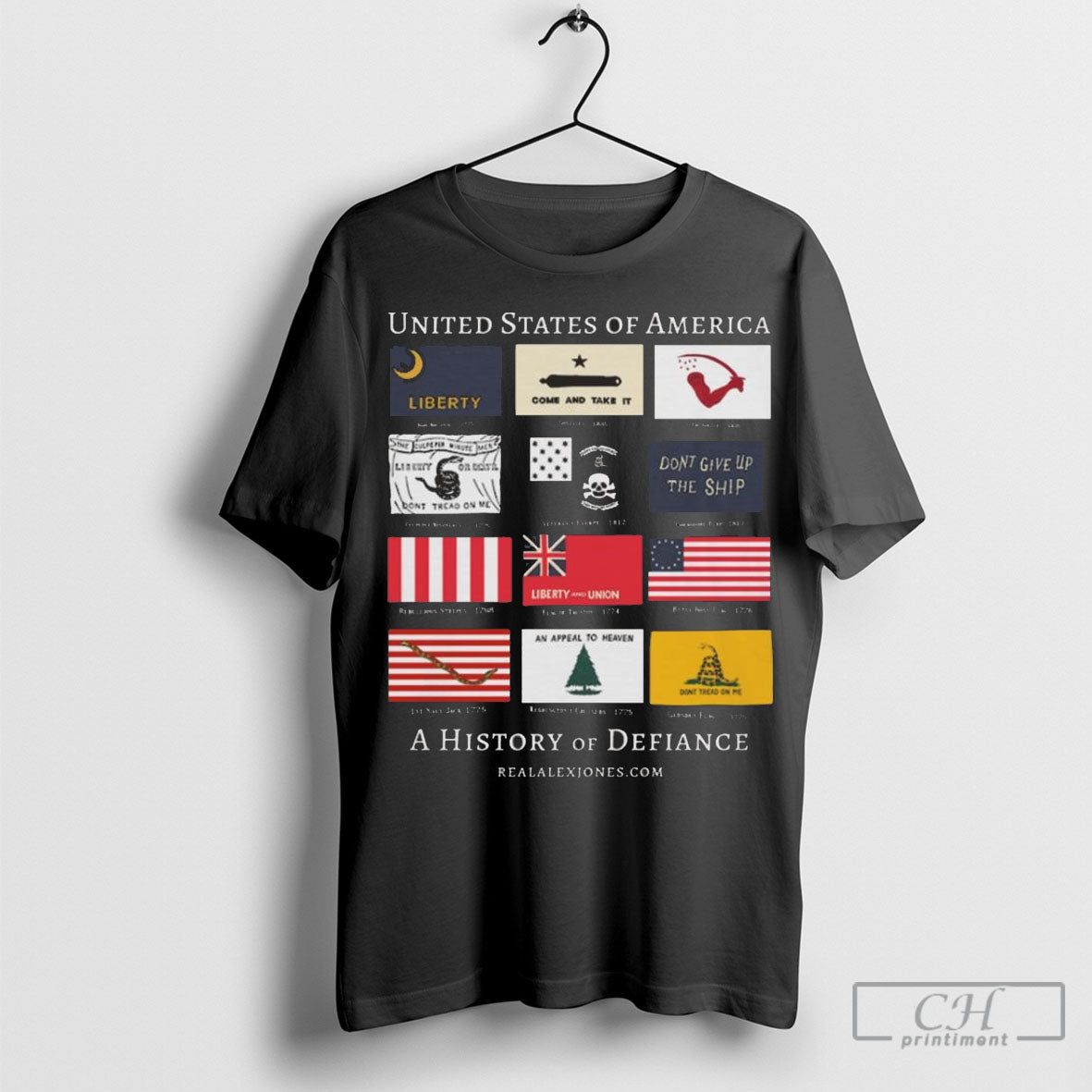 Official United States Of America History Of Defiance Shirt Sweatshirt Poster