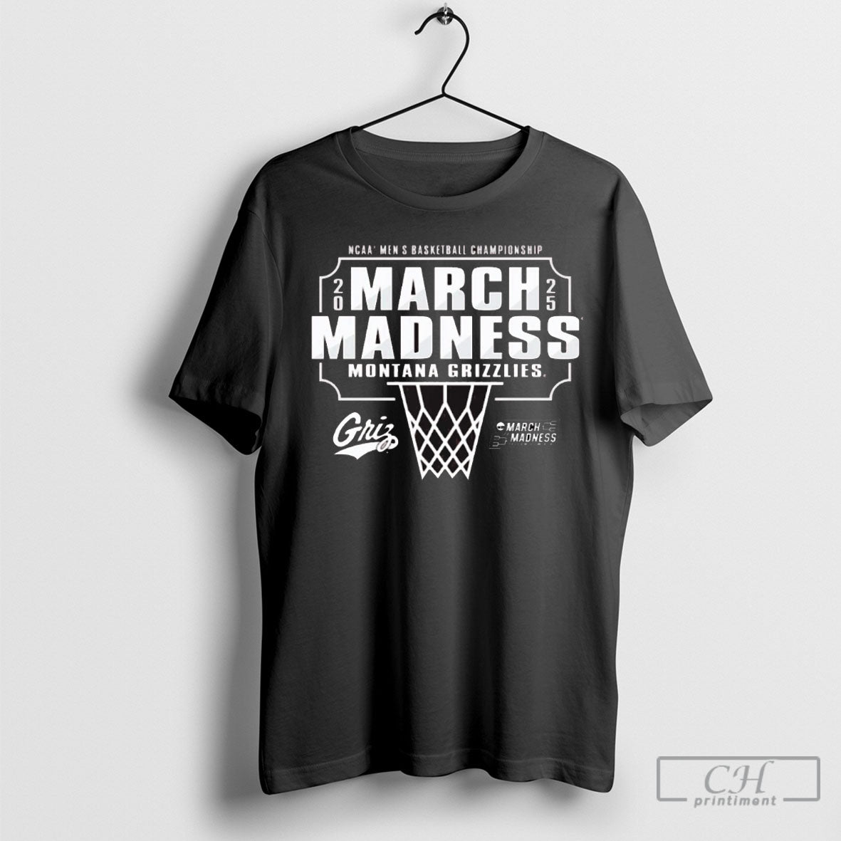 Official University Of Montana Grizzlies Mens Basketball Championship 2025 Ncaa Tournament Bound March Madness T Shirt Sweatshirt Poster