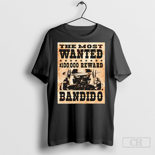 Official Wwe Bandido Wanted Comfort Colors Soft Heavyweight Vintage Shirt Sweatshirt Poster