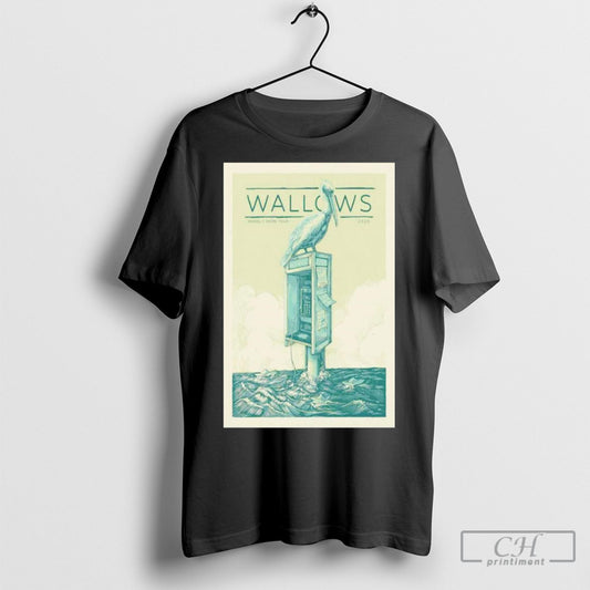 Official Wallows Feb 23 2025 The Baycare Sound In Clearwater Fl Poster T Shirt Sweatshirt