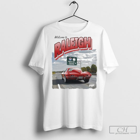 Official Welcome To Raleigh Wade Ave Downtown 1 Pack T Shirt Sweatshirt Poster