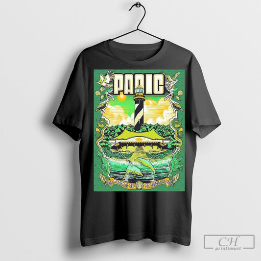 Official Widespread Panic Band Concert Poster In Florida At St Augustine Amphitheatre On March 21 23 2025 Shirt Sweatshirt Poster