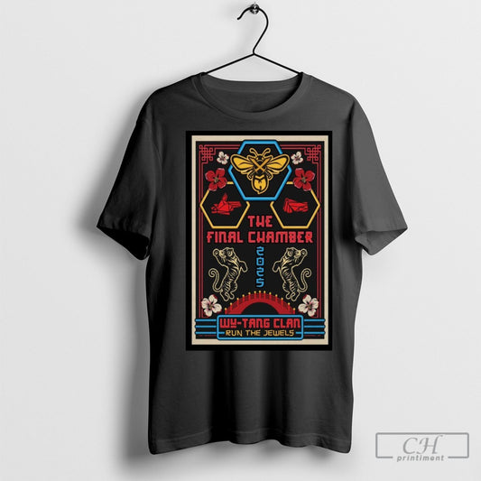 Official Wu Tang Clan The Final Chamber 2025 Tour Poster Shirt Sweatshirt