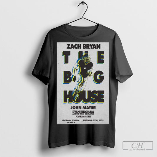Official Zach Bryan 9 27 2025 Ann Arbor Mi Poster Shirts Sweatshirt