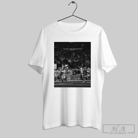 Ohio State Football They Said We Couldnt Wouldnt Shouldnt So We Did 2025 Poster T Shirt