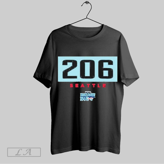 Original 206 Seattle Pwhl Takeover Tour 2024 25 T Shirt Sweatshirt Hoodie Shirt