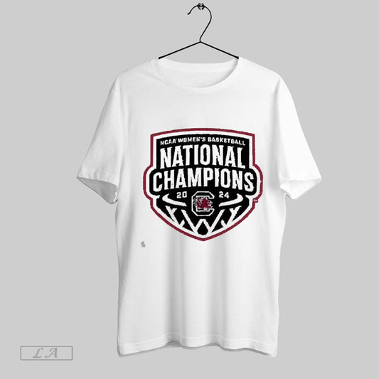 Original Awesome South Carolina Gamecocks 2024 Ncaa Womens Basketball National Champions Official Logo T Shirt Sweatshirt Hoodie Shirt