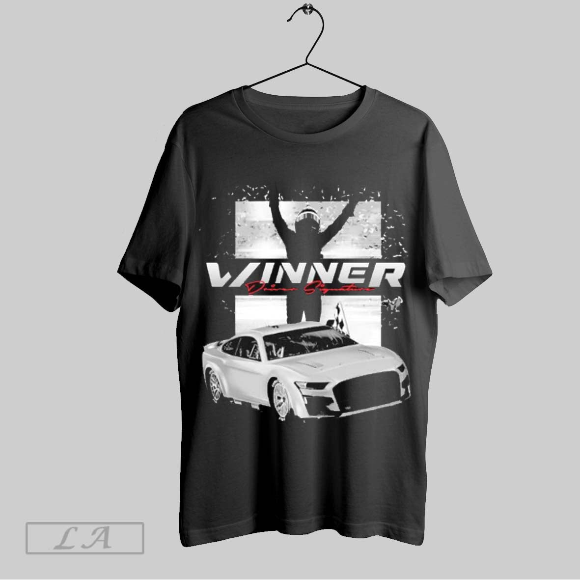 Original Christopher Bell Checkered Flag Sports 2025 Ambetter Health 400 Race Winner T Shirt Sweatshirt Hoodie Shirt