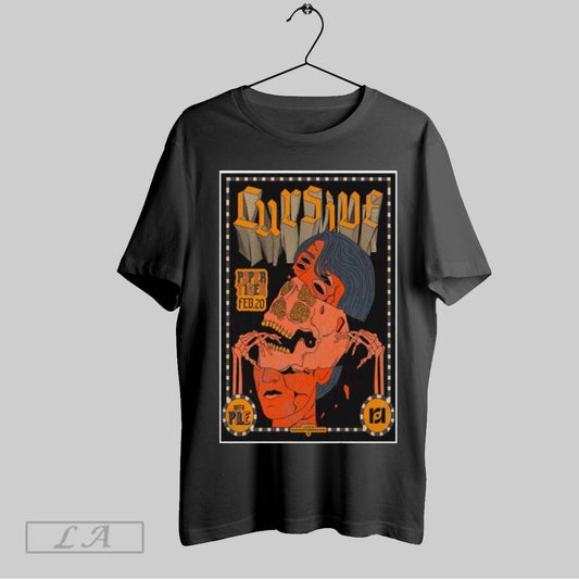 Original Cursive February 20 2025 Paper Tiger In San Antonio Tx Poster T Shirt Sweatshirt Tee Shirt