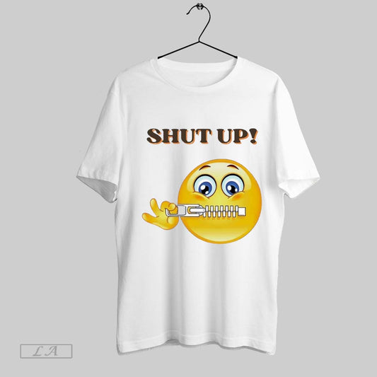 Original Emoji Expression Shut Up Icon T Shirt Sweatshirt Hoodie Shirt
