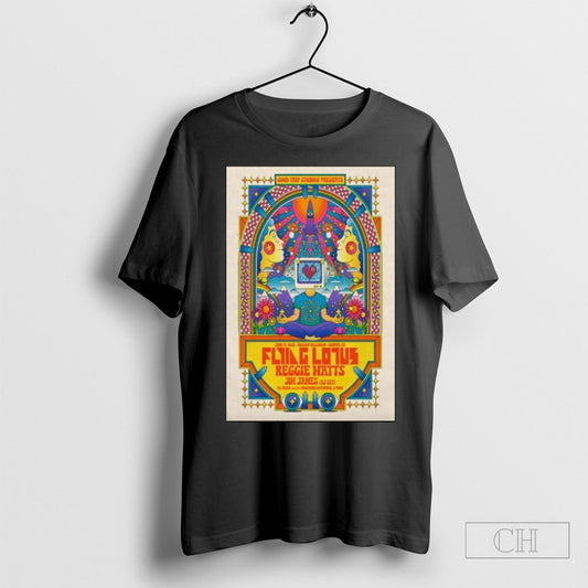Original Flying Lotus And Reggie Watts On Jun 17 2025 In Denver Co Shows Poster T Shirt