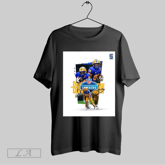 Original Gavin Bartholomew Pittsburgh Panthers Football 2025 Nfl Scouting Combine Fight Pitt Fight Signature Poster T Shirt Sweatshirt Hoodie Shirt