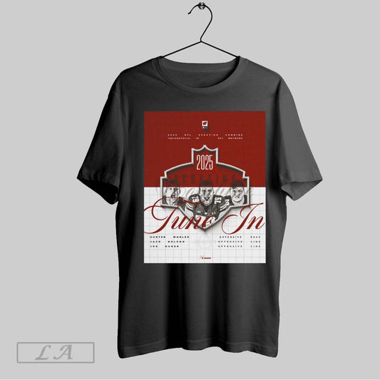 Original Hunter Wohler Jack Nelson Joe Huber Wisconsin Badgers Football 2025 Nfl Scouting Combine Feb 27 Mar 3 Poster T Shirt Sweatshirt Hoodie Shirt