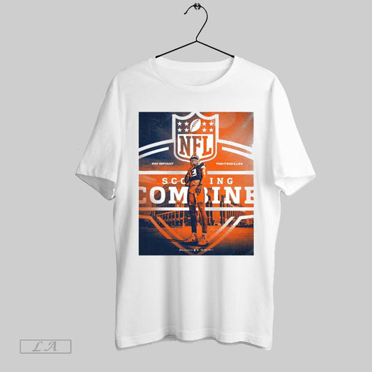 Original Illinois Fighting Illini Football Pat Bryant 2025 Nfl Scouting Combine March 1 On Nfl Network Poster T Shirt Sweatshirt Hoodie Shirt