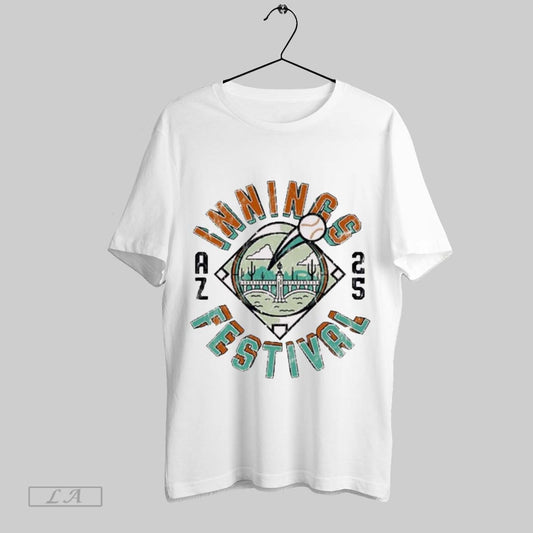 Original Innings Festival Baseball Diamond February 21 22 2025 Tempe Az Retro T Shirt Sweatshirt Hoodie Shirt