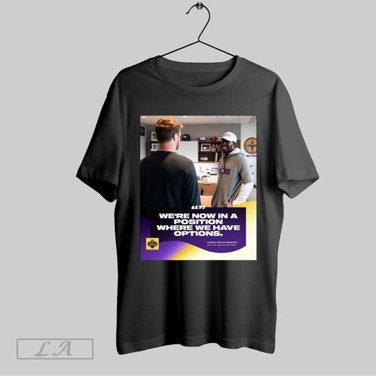 Original Minnesota Vikings Were Now In A Position Where We Have Options Kwesi Adofo Mensah On The Qb Situation Poster T Shirt Sweatshirt Hoodie Shirt