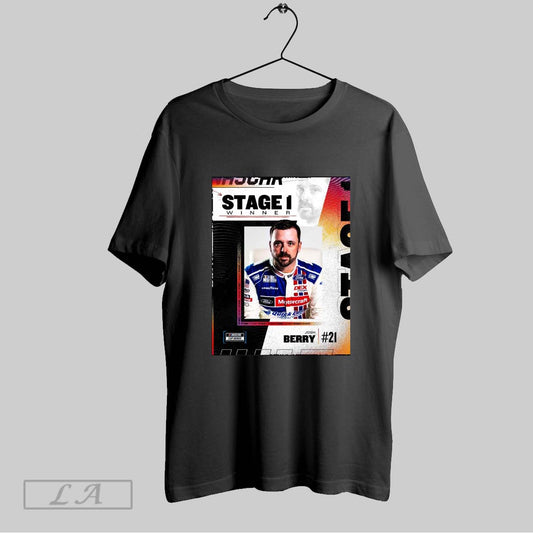 Original Nascar Cup Series Josh Berry 21 Stage 1 Winner Takes The Opening Stage In Atlanta Poster T Shirt Sweatshirt Hoodie Shirt
