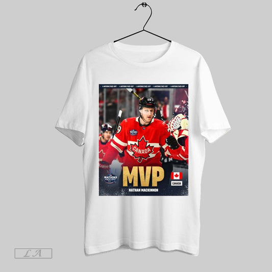 Original Nathan Mackinnon Is The Most Valuable Player Of The 4nations Face Off Poster T Shirt Sweatshirt Tee Shirt