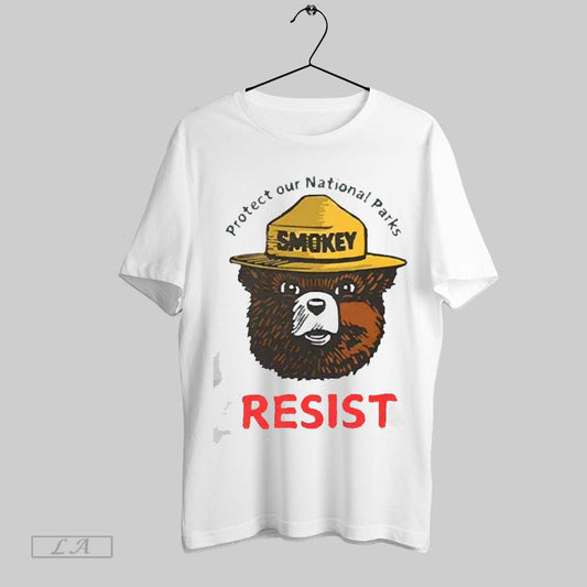 Original Nice Protect Our National Parks Bear Resist 2025 T Shirt Sweatshirt Hoodie Shirt