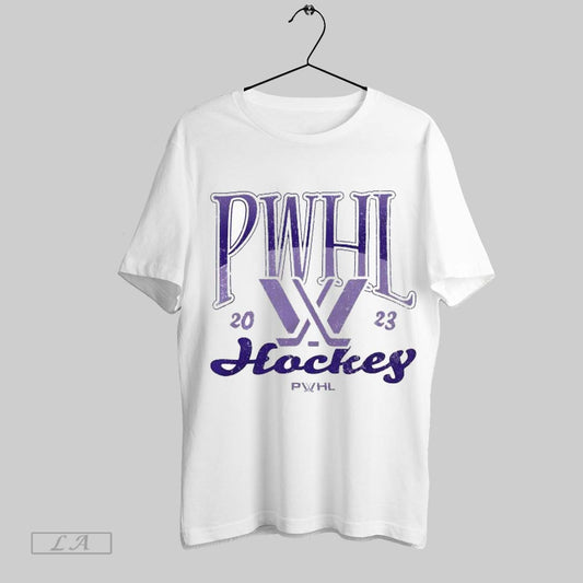 Original Pwhl Hockey Sky High Fleece 2023 T Shirt Sweatshirt Hoodie Shirt
