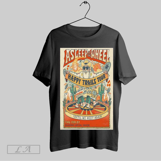 Original Poster Asleep At The Wheel February 27 2025 Bilheimer Capitol Theatre Clearwater Fl T Shirt Sweatshirt Tee Shirt