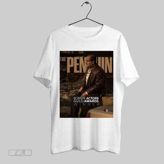 Original Poster Colin Farrell Has Won Best Actor In A Limited Series For The Penguin At The Sag Awards T Shirt Sweatshirt Hoodie Shirt