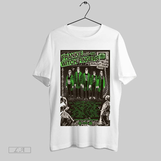 Original Poster Frankie And The Witch Fingers Bug Out Eu Uk Tour 2025 16 5 Nijmegen Nl 17 5 Diksmuide T Shirt Sweatshirt Hoodie Shirt