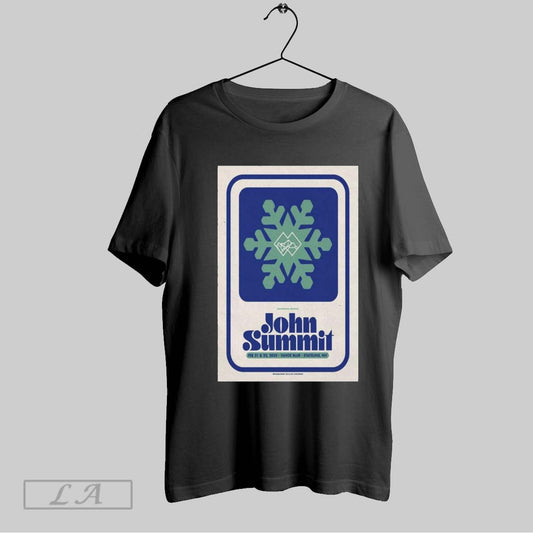 Original Poster John Summit February 21 22 2025 Tahoe Blue Stateline Nv T Shirt Sweatshirt Hoodie Shirt
