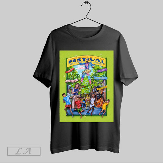 Original Poster Lafayette Louisiane 23 27 Avril 2025 Festival International De Louisiane Arts Danse Cuisine Musique Culture T Shirt Sweatshirt Tee Shirt