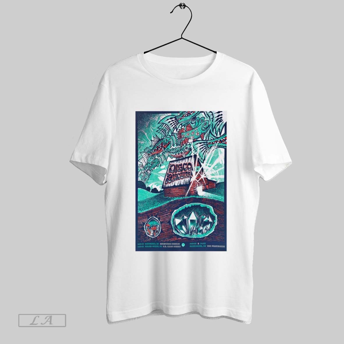 Original Poster The Disco Biscuits Feb 28 2025 And Mar 1 2025 The Paramount Huntington Ny T Shirt Sweatshirt Hoodie Shirt