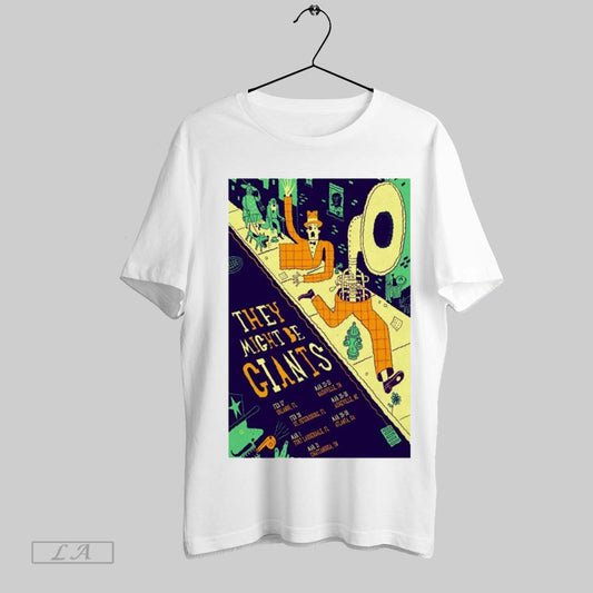 Original Poster They Might Be Giants February And March Shows 2025 Feb 27 Orlando Fl Feb 28 St Petersburg Fl T Shirt Sweatshirt Hoodie Shirt