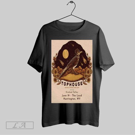 Original Poster Tophouse June 19 2025 The Loud Huntington Wv Kindred Valley Winter And Spring Tour T Shirt Sweatshirt Tee Shirt