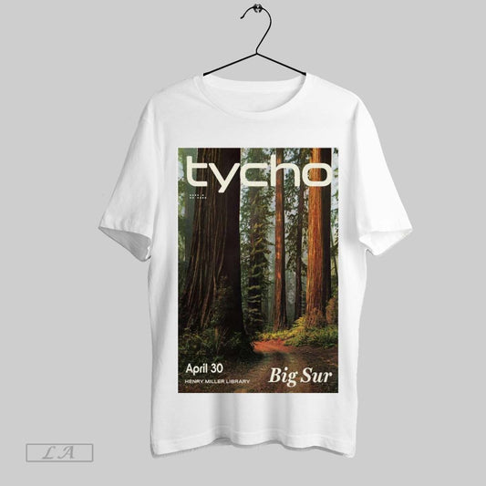 Original Poster Tycho Henry Miller Memorial Library Big Sur Ca April 30 2025 T Shirt Sweatshirt Tee Shirt