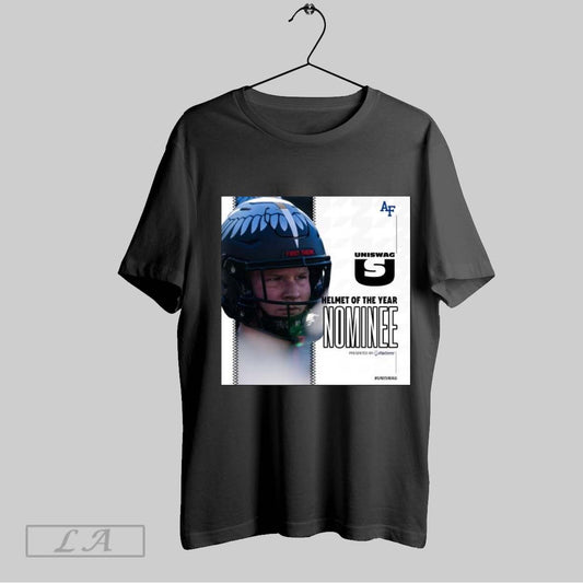Original Poster Uniswag Helmet Of The Year Nominee Presented By Big Game Usa Air Force Football 2024 College Football Season T Shirt Sweatshirt Hoodie Shirt