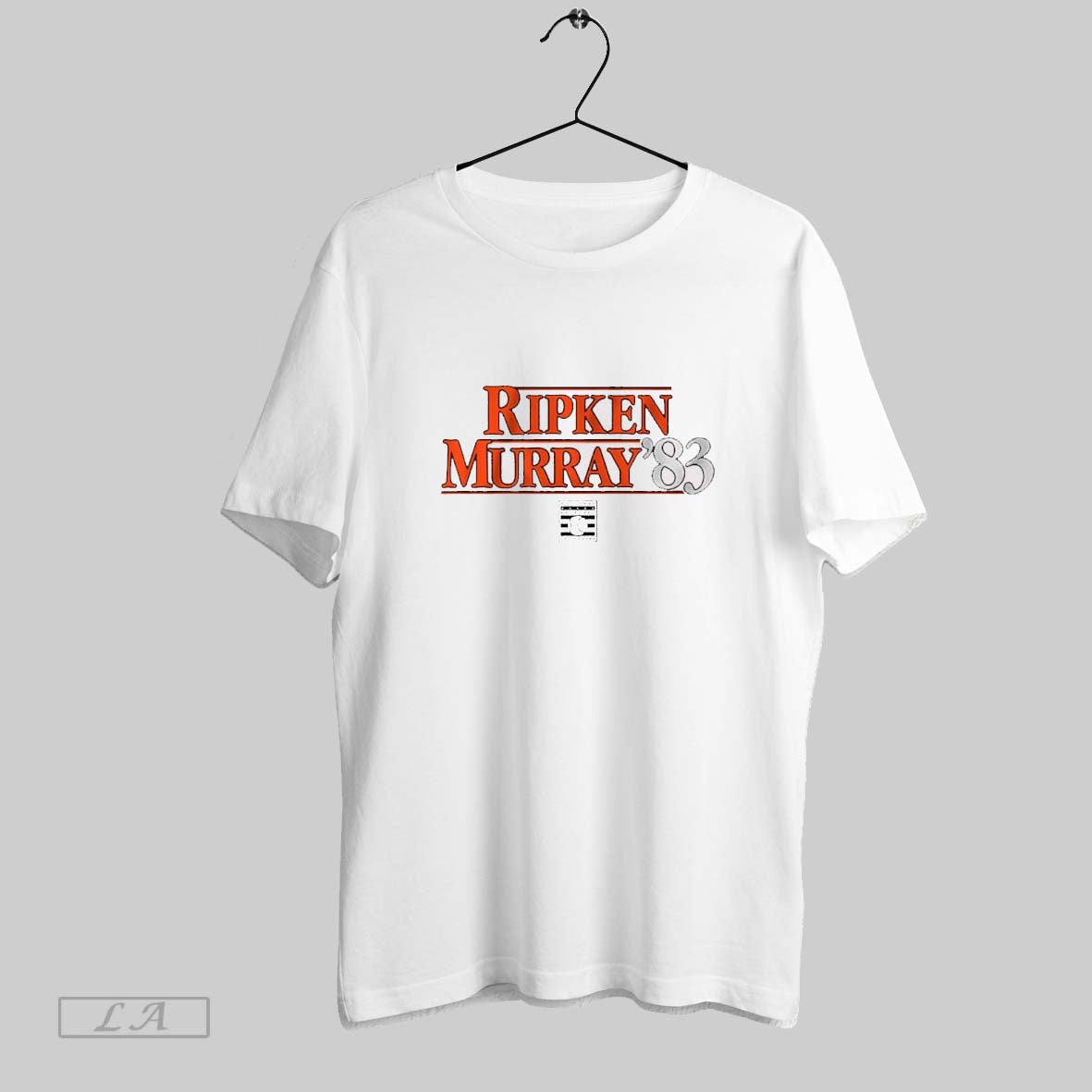 Original Ripken Murray 83 Cal Ripken Jr Eddie Murray Baltimore Orioles National Baseball Hall Of Fame T Shirt Sweatshirt Hoodie Shirt