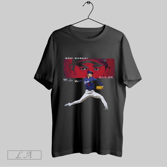 Original Roki Sasaki Los Angeles Dodgers Stare Eye Mlb Baseball 2025 T Shirt Sweatshirt Hoodie Shirt