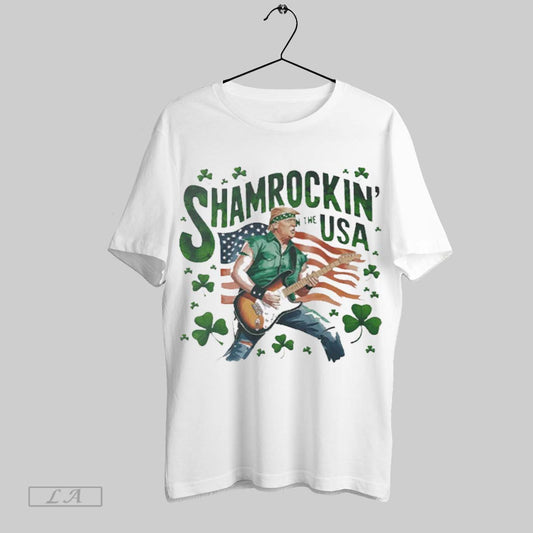 Original Shamrockin The Usa Trump St Patricks Day T Shirt Sweatshirt Hoodie Shirt